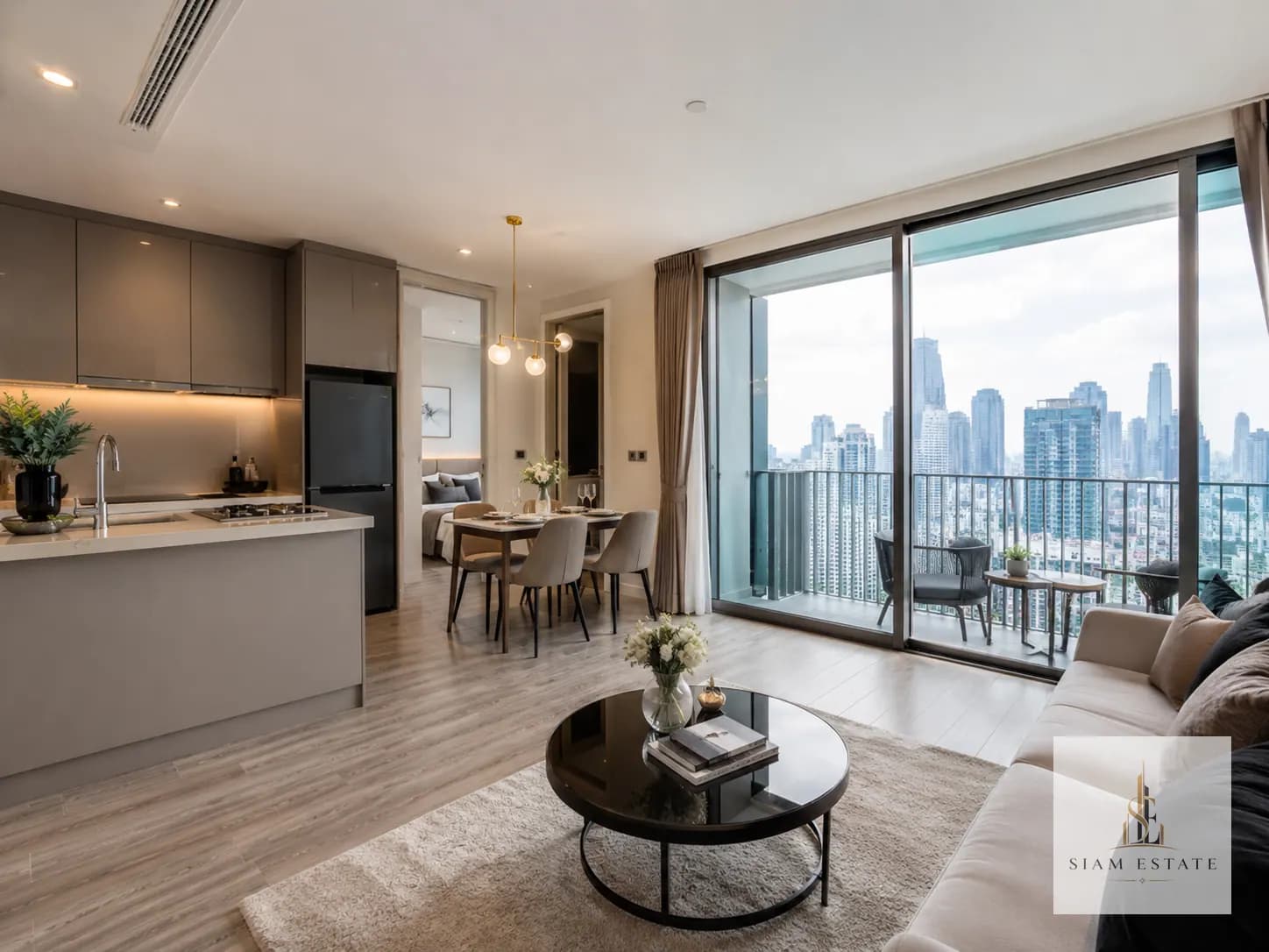 Modern 2-Bedroom Condo at The Sukhumvit Residence