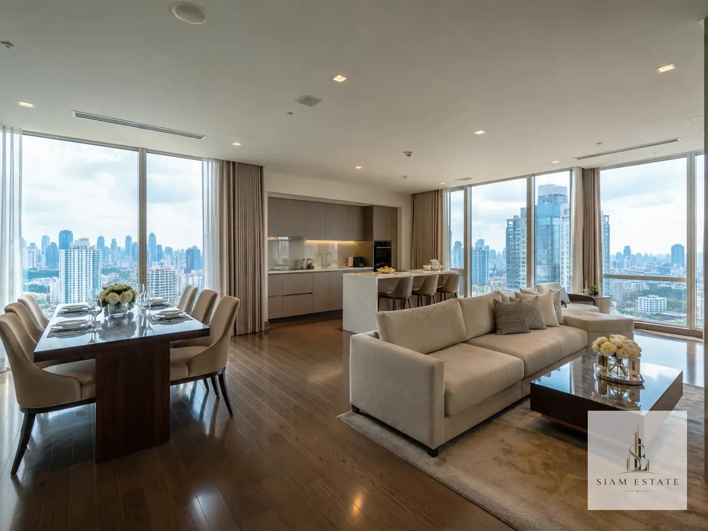 Spacious 3-Bedroom Corner Unit, Sukhumvit
