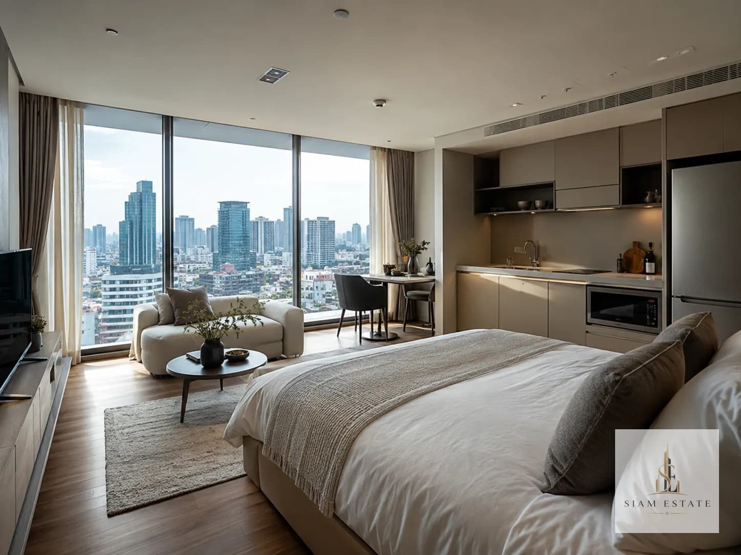 Studio Suite for Rent at Sathorn Sky Tower