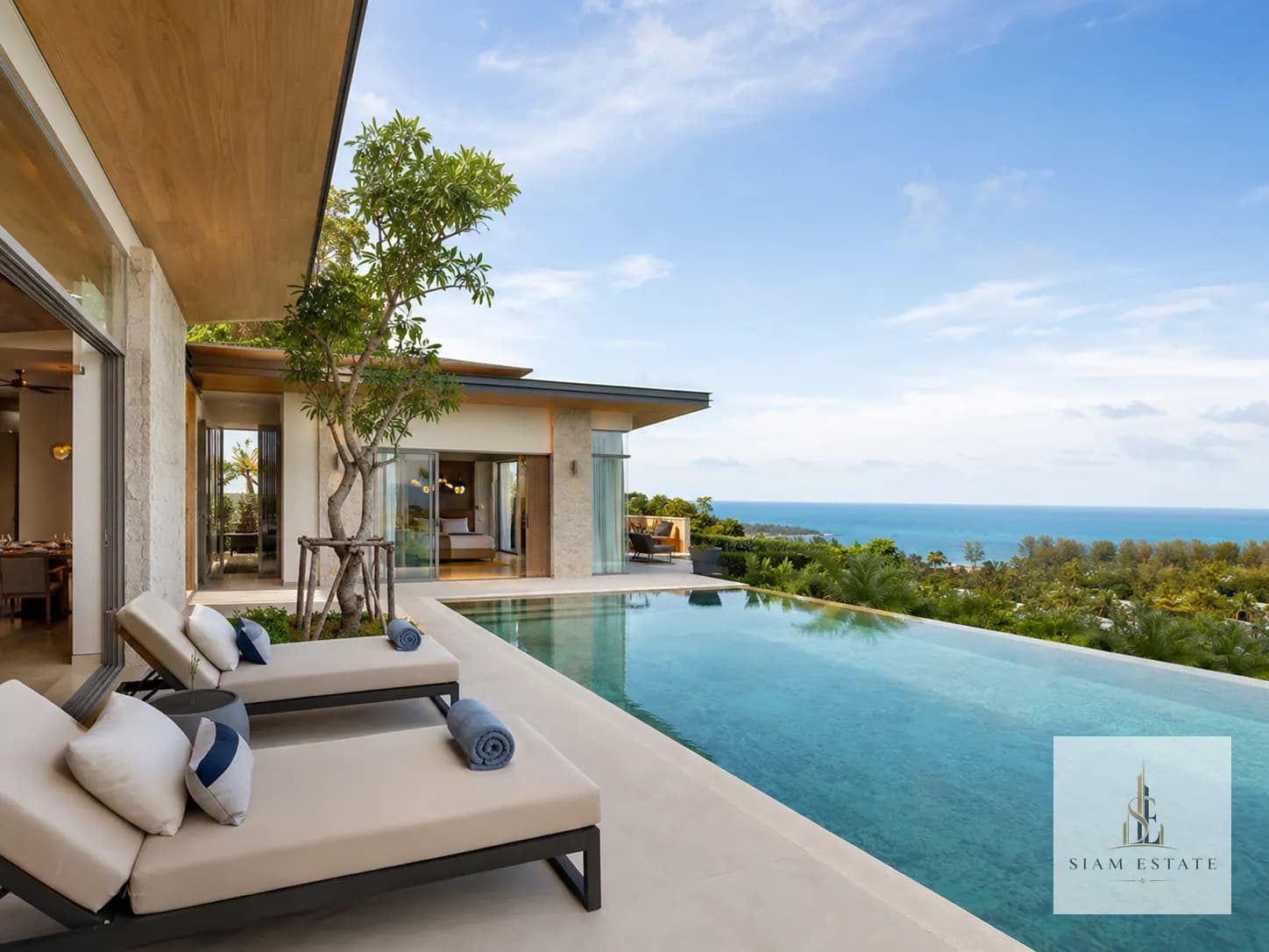 Luxury Sea View Pool Villa in Bang Tao