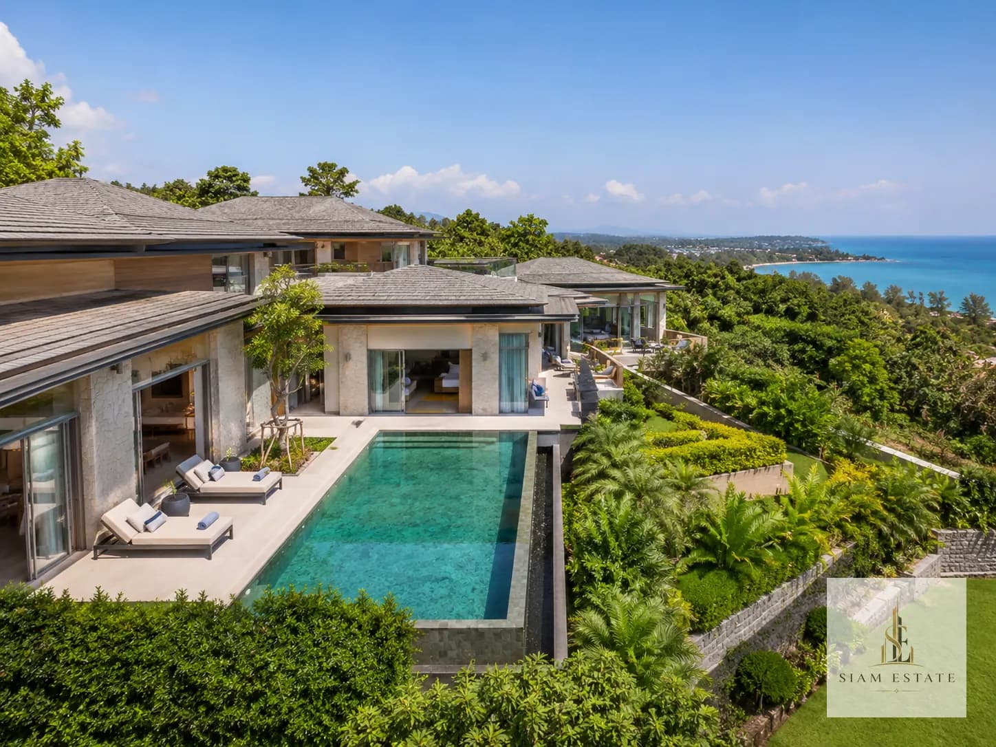 Luxury Sea View Pool Villa in Bang Tao