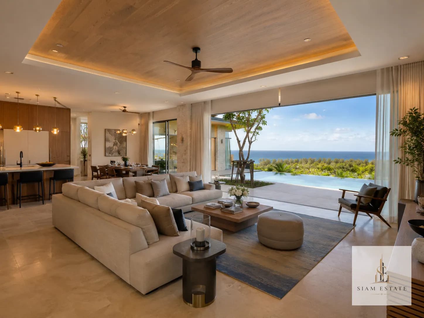 Luxury Sea View Pool Villa in Bang Tao