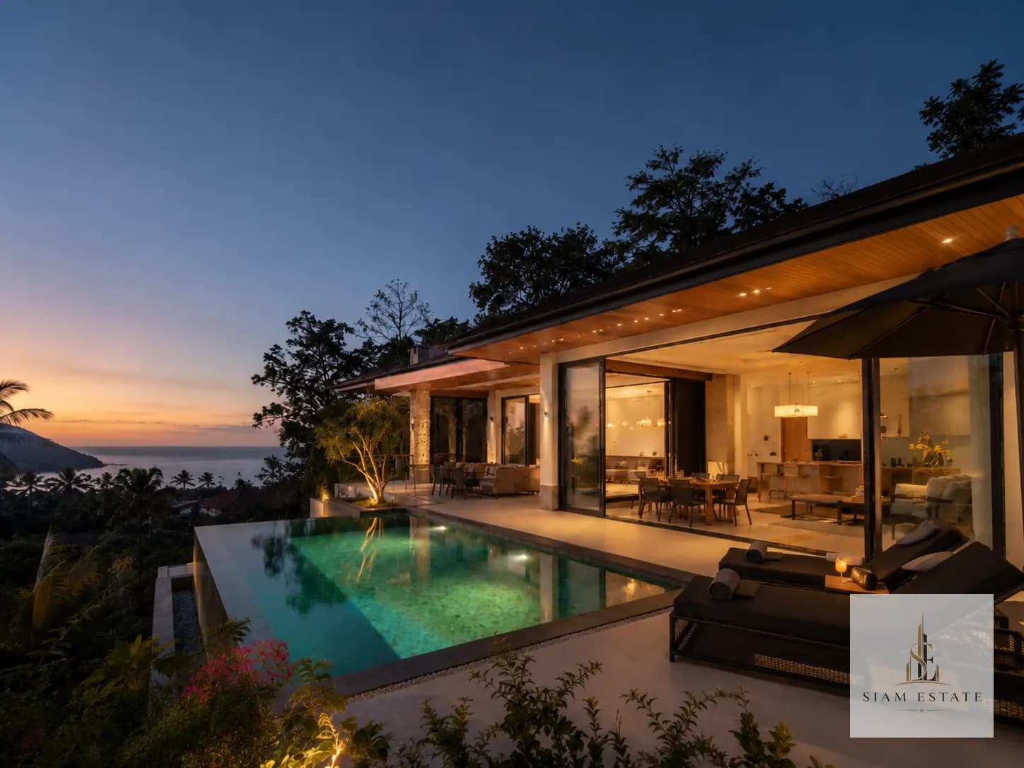Modern 3-Bedroom Pool Villa, Kamala