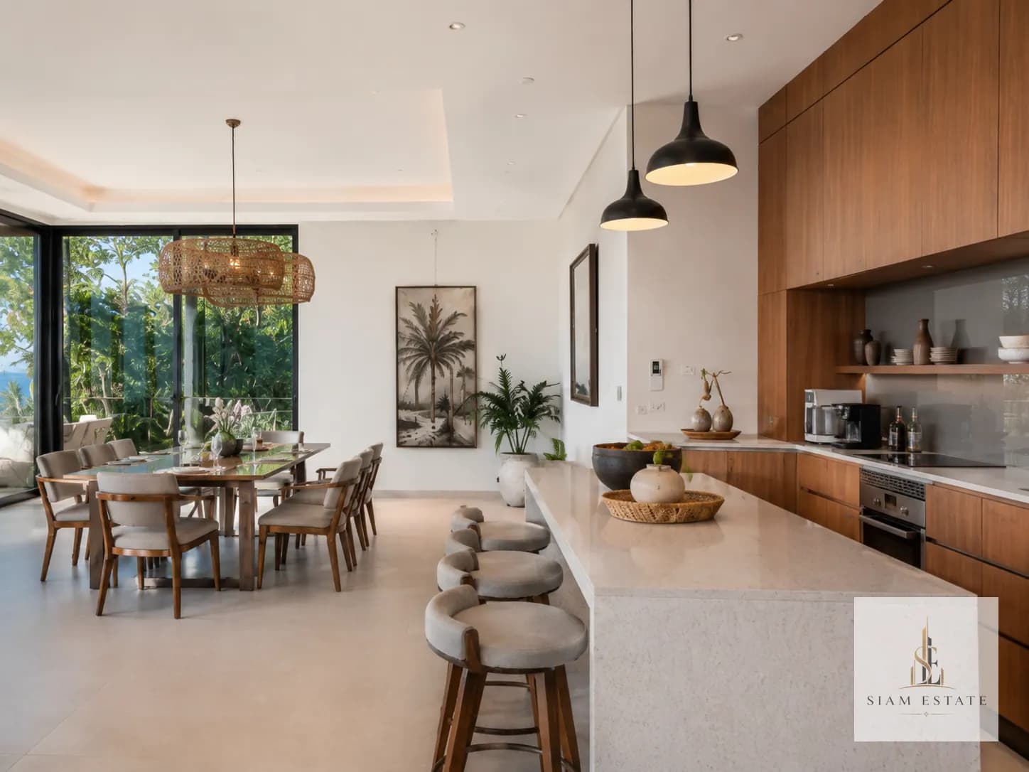Modern 3-Bedroom Pool Villa, Kamala