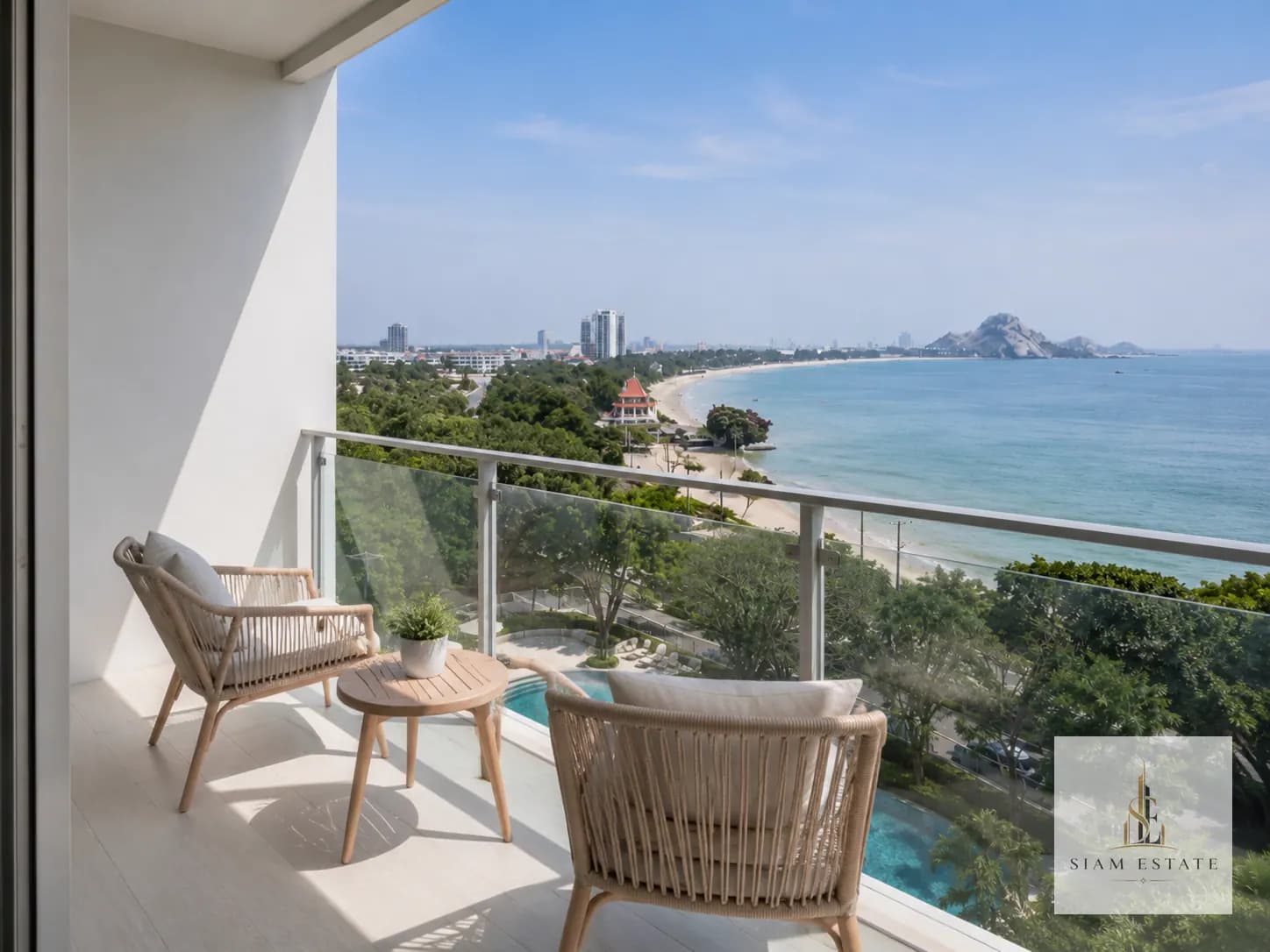 Sea View 2-Bedroom Condo at Takiab Bay Residence