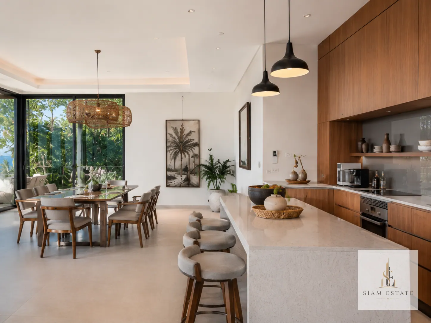 Modern 3-Bedroom Pool Villa, Kamala